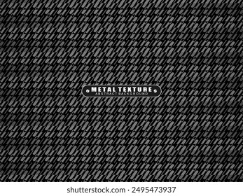 Black metal texture steel background. Perforated metal sheet.