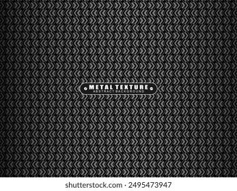 Black metal texture steel background. Perforated metal sheet.