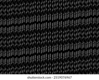Black metal texture steel background. Perforated metal sheet.