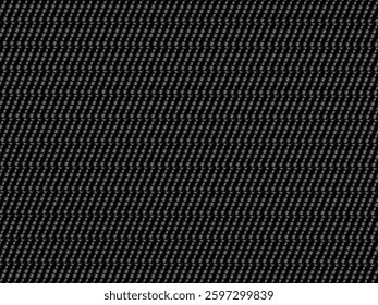 Black metal texture steel background. Perforated metal sheet. Texture of black carbon fiber.