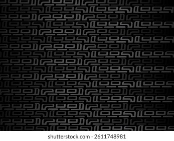 Black metal texture steel background. Perforated metal sheet.