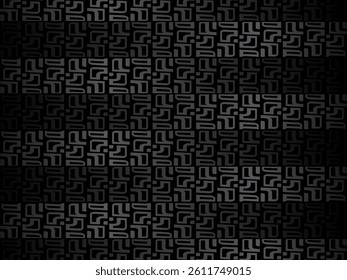 Black metal texture steel background. Perforated metal sheet.