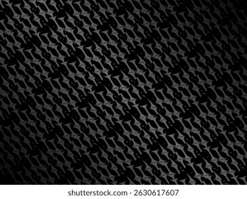Black metal texture steel background. Perforated metal sheet.	

