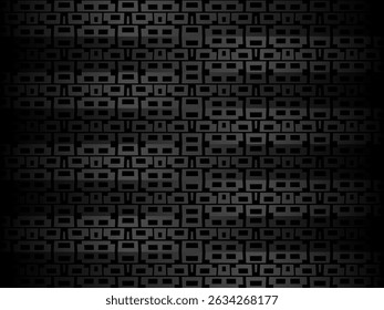 Black metal texture steel background. Perforated metal sheet.	
