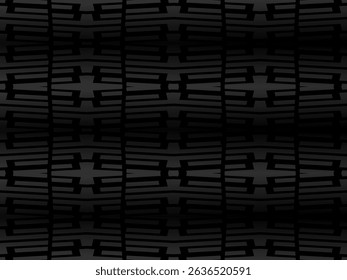 Black metal texture steel background. Perforated metal sheet.	
