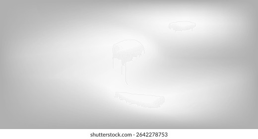 Black metal texture steel background. Perforated sheet metal. vecto