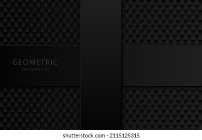Fondo geométrico abstracto. Ilustración vectorial. 