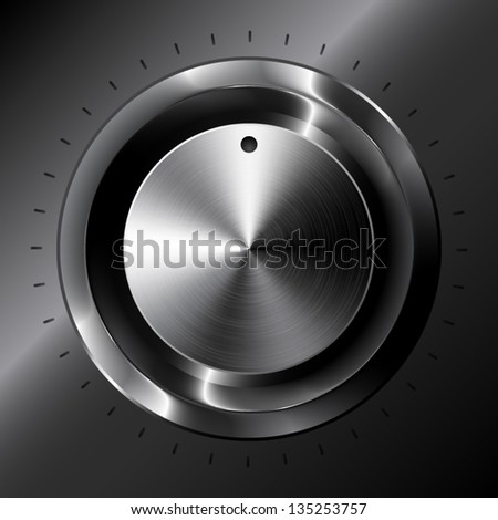 Black metallic vector tuner