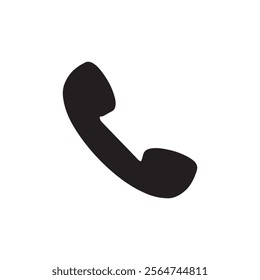 Black Mobile Phone icon Vector Illustration - Modern Smartphone Design Art