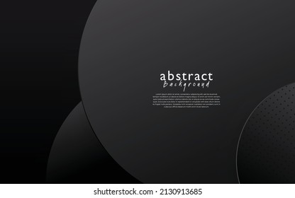black modern abstract background design