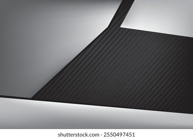 schwarz modern abstraktes Hintergrunddesign