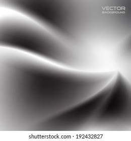 black modern abstract background. vector illustration.