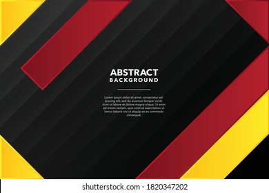 black modern abstract geometric background template