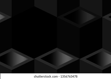 Vector de diseño de fondo moderno negro