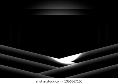 Black modern background design vector