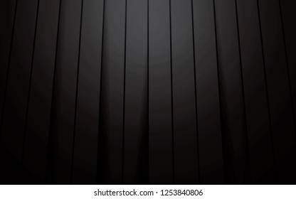 Black modern background overlap dimension vector illustration