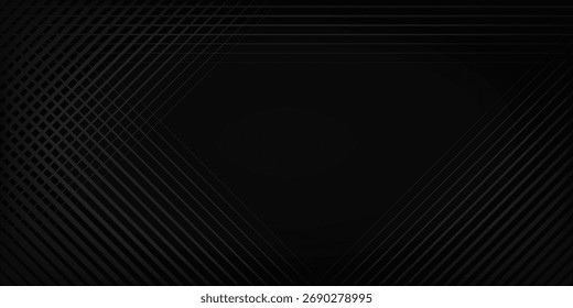 Black Modern Diagonal Lines Background. EPS 10
