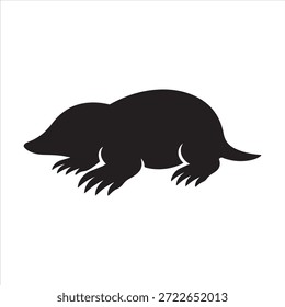 Design de silhueta de vetor de ilustração de mola preta