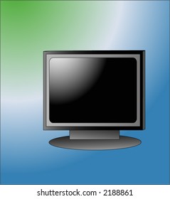Black monitor