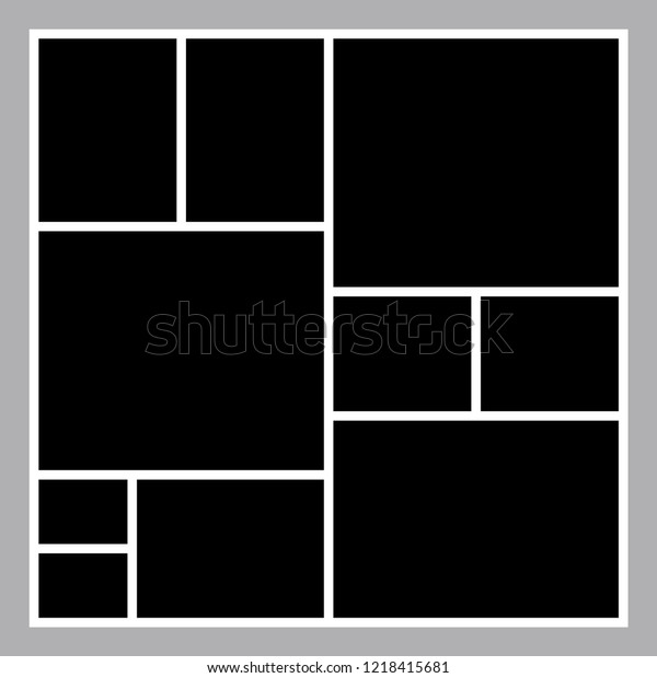 black-mood-board-template-stock-vector-royalty-free-1218415681-shutterstock