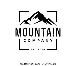 Black Mountain Photography Shoot Symbol Icon Stock Vector (Royalty Free ...