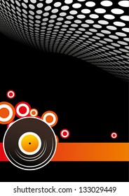 Black music background