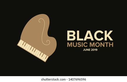 1,467 Black music month Images, Stock Photos & Vectors | Shutterstock