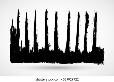 Black music sound waves. Audio technology, musical pulse.