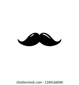 black mustache icon 