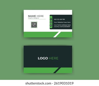 High‑Contrast Black and Neon Fitness Card