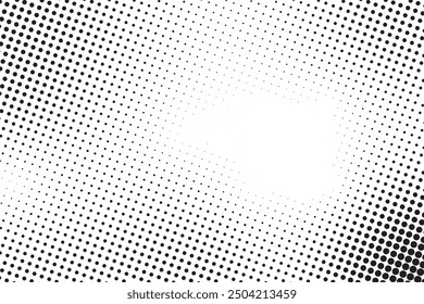 Black New Halftone Background Design