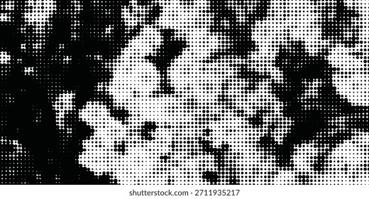 Diseño de fondo de semitono Nuevo negro