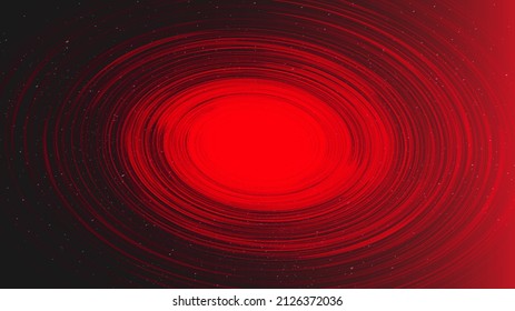 Black Night Spiral Black hole on Red Galaxy background with Milky Way spiral,Universe and starry concept design,vector