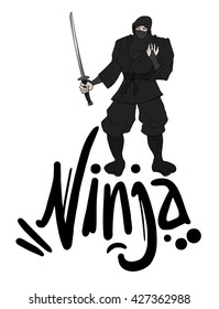 black ninja draw