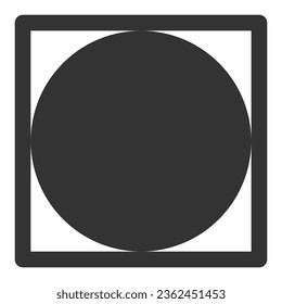Black No Heat Laundry symbols Vector Icon, laundry vector icon for web design and marketing isolated on white background.