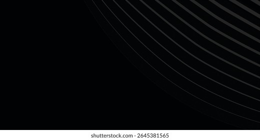 Black oblique straight line background. Masculine dark linear abstract wallpaper. Elegant luxury striped gradient texture. 
