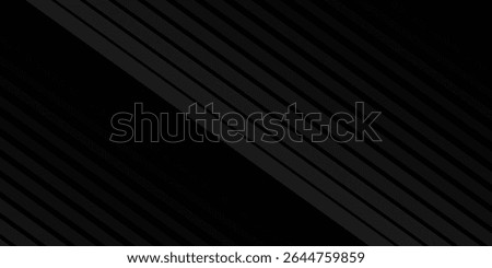 Black oblique straight line background. Masculine dark linear abstract wallpaper. Elegant luxury striped gradient texture. modern vector
