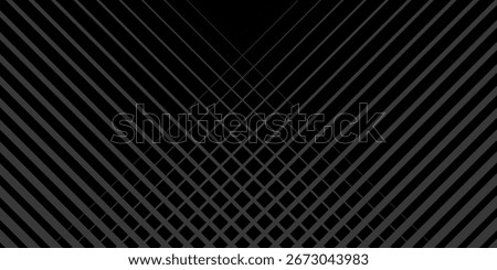 Black oblique straight line background. Masculine dark linear abstract wallpaper. Elegant luxury striped gradient texture. Grey diagonal lines backdrop for flyer, banner, poster, presentation. modern