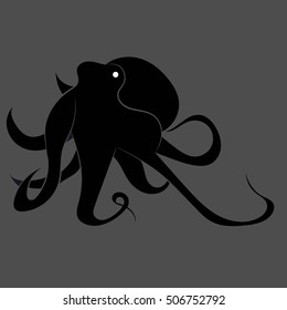 Black octopus