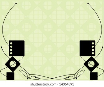 Black off-white background 2