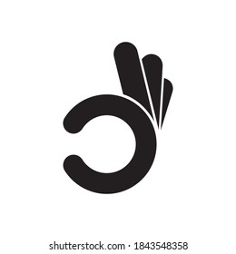 vector de diseño de icono negro