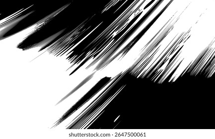 Black on white background. Black and white dissolve halftone grunge effect. Splash vector illustration