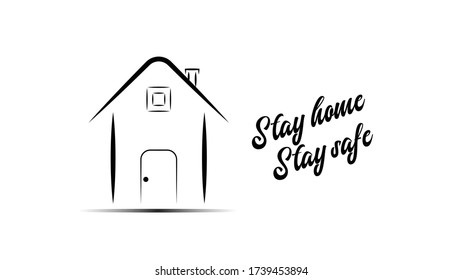 Black on white illustration is created