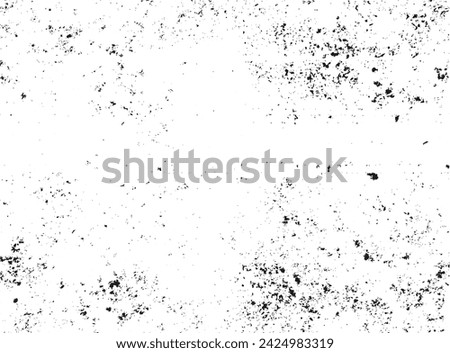 Black on white monochrome irregular, open texture, spray pattern, ageing effect noise