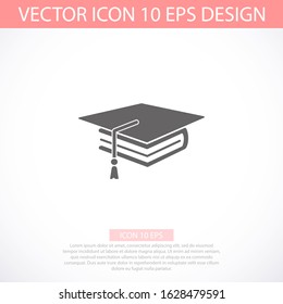 Black open book with text icon. vector icon be used as logo for bookstore or shop, vector icon library, educational or learning concept etc.vector icon