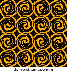 Black and Orange abstract background. Fashion graphics.