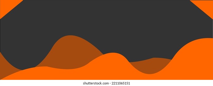 black orange abstract background, suitable for banner design