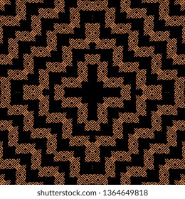 black orange Art Deco Vector geometric pattern Background abstract lines