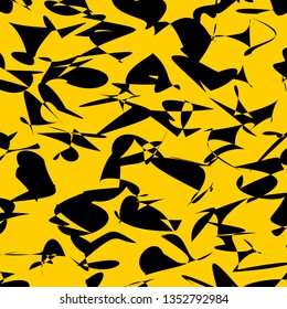 Black and Orange background. Great background. Can be used for wallpaper, fabric, web page background, surface textures. Abstract background. Fashion graphics. Vector images.