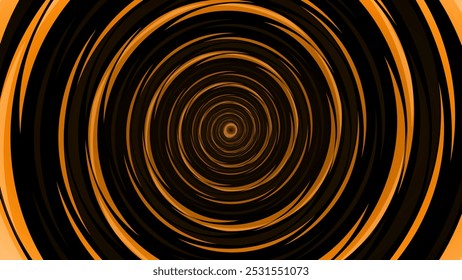 Circulo naranja negro de fondo de fuego de remolino